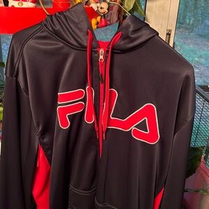 Men‘s fila hooded jacket